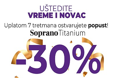 Laserska epilacija - Medicinski laser Alma Soprano Titanium 